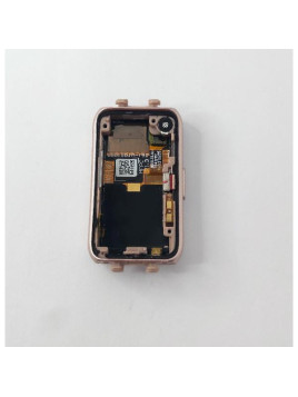 Pantalla lcd para Huawei Band 6 mas tactil negro con marco rosa calidad premium