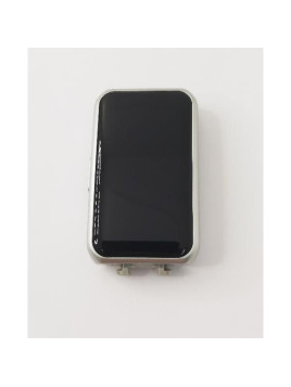 Pantalla lcd para Huawei Band 6 mas tactil negro con marco plata calidad premium