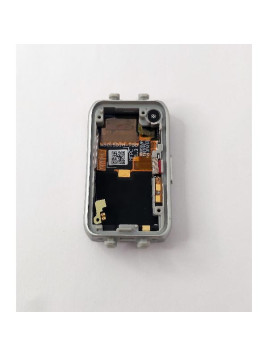 Pantalla lcd para Huawei Band 6 mas tactil negro con marco plata calidad premium