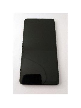 Pantalla lcd para Huawei Mate 20X mas tactil negro con marco verde compatible