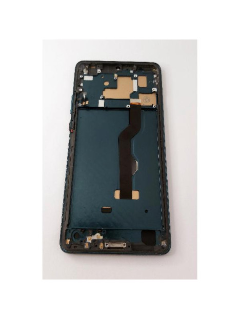 Pantalla lcd para Huawei Mate 20X mas tactil negro con marco verde compatible