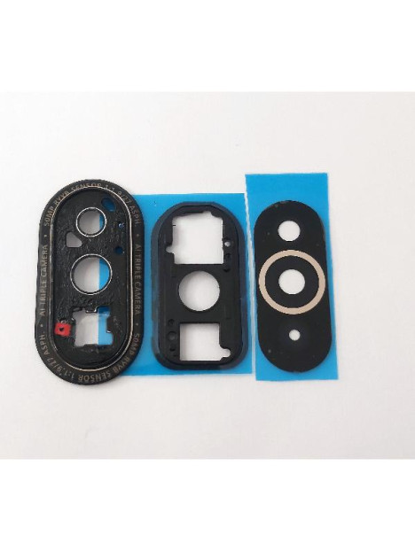 Cubierta camara para Huawei Nova 10 mas marco negro calidad premium