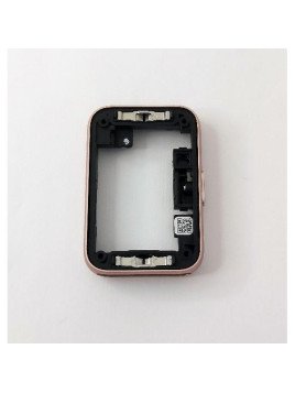 Carcasa central rosa para Samsung Galaxy Fit 3 R390 40mm