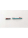Set 2 botones verdes para Xiaomi Redmi Note 13 Pro 5G calidad premium