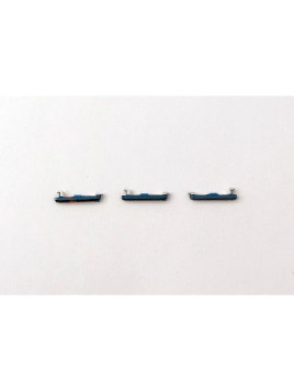 Set 3 botones azules para Oppo Find X2 calidad premium