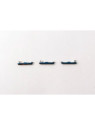 Set 3 botones azules para Oppo Find X2 calidad premium