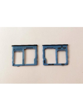 Soporte o bandeja dual sim azul para Samsung Galaxy M32 5G M326 calidad premium