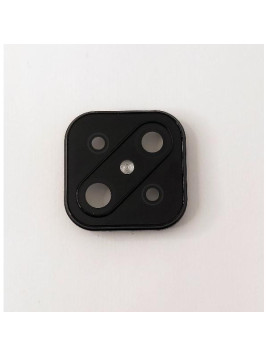 Cubierta camara negra para Oppo Reno 4Z 5G mas cristal camara calidad premium