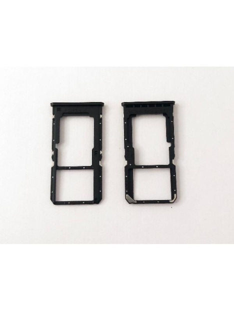 Soporte o bandeja dual sim negra para Oppo A98 5G CPH2529 calidad premium