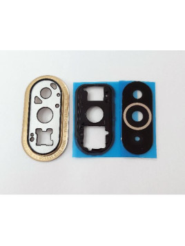 Cubierta camara dorado para Huawei Nova 10 mas cristal camara calidad premium