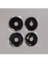 Set 2 cristales de camara para Motorola Moto G14 calidad premium