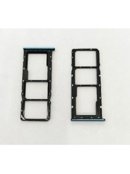 Soporte o bandeja sim azul Dual sim para Oppo A12 calidad premium