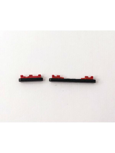 Botones laterales negros para Xiaomi Redmi Note 13 Pro 5G calidad premium