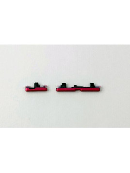 Botones laterales rosas para Motorola Edge 50 Fusion 5G calidad premium