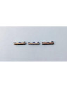 Set 3 Botones laterales dorados para Oppo Find X2 Pro calidad premium
