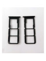 Soporte o bandeja sim negra Dual sim para Oppo A57s CPH2385 calidad premium