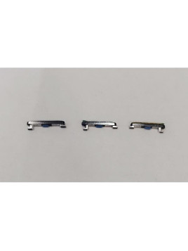 Set 2 botones laterales negros para Oppo Find X2 Pro calidad premium