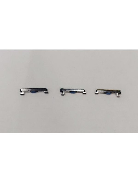 Set 2 botones laterales negros para Oppo Find X2 Pro calidad premium