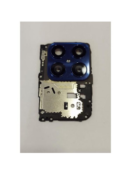 Placa de sujecion de la placa base para Honor X8 4G mas lente de camara y bisel calidad premium