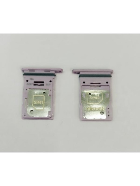 Soporte o bandeja sim rosa para Samsung Galaxy A35 calidad premium
