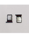 Soporte o bandeja sim azul Dual sim para Motorola Edge 50 Fusion 5G calidad premium