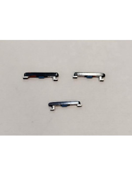 Botones laterales negros para Oppo Find X2 calidad premium