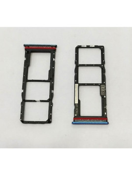 Soporte o bandeja sim azul Dual sim para Motorola Moto G04 calidad premium