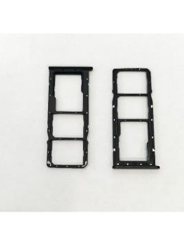 Soporte o bandeja sim negra Dual sim para Oppo A12 calidad premium