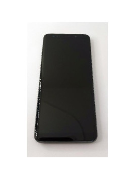 Pantalla lcd para Samsung Galaxy S9 G960F mas tactil negro con marco plata calidad TFT