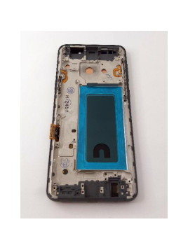 Pantalla lcd para Samsung Galaxy S9 G960F mas tactil negro con marco plata calidad TFT