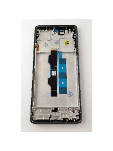 Pantalla lcd para Xiaomi Redmi Note 13 Pro 4G Xiaomi Poco M6 Pro 4G mas tactil negro con marco verde compatible TFT