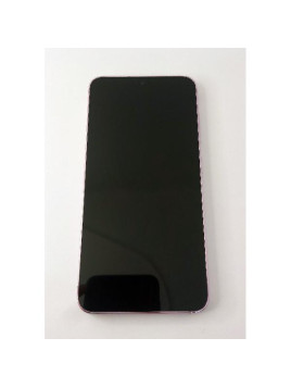 Pantalla lcd para Samsung Galaxy S23 S911B mas tactil negro con marco morado calidad premium
