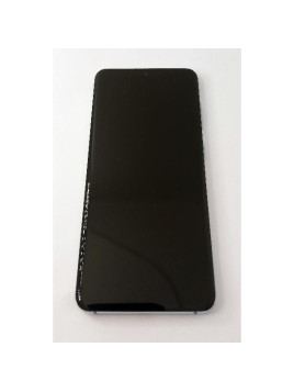 Pantalla lcd para Samsung Galaxy S20 G980F mas tactil negro con marco azul calidad Oled