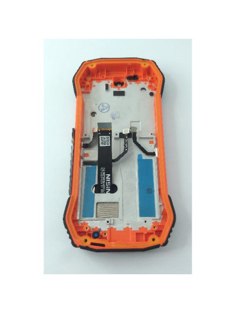 Pantalla lcd para Blackview N6000 mas tactil negro con marco naranja calidad premium