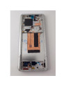 Pantalla lcd para Xiaomi 13 Ultra mas tactil negro con marco blanco compatible TFT