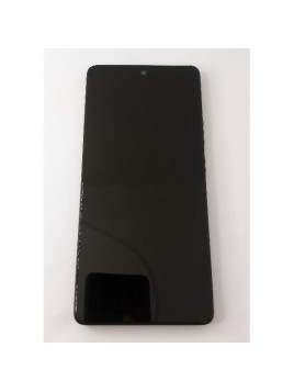 Pantalla lcd para Xiaomi Redmi Note 13 Pro 4G Xiaomi Poco M6 Pro 4G mas tactil negro con marco negro compatible TFT