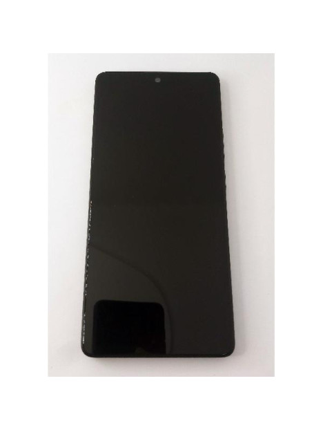 Pantalla lcd para Xiaomi Redmi Note 13 Pro 4G Xiaomi Poco M6 Pro 4G mas tactil negro con marco negro compatible TFT