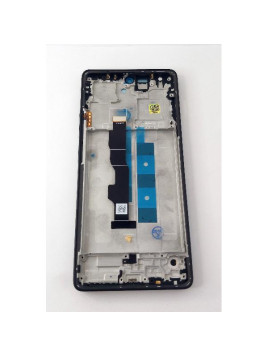 Pantalla lcd para Xiaomi Redmi Note 13 Pro 4G Xiaomi Poco M6 Pro 4G mas tactil negro con marco negro compatible TFT