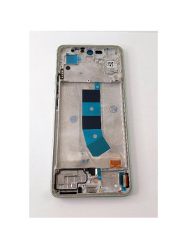 Pantalla lcd para Xiaomi Redmi Note 13 4G mas tactil negro con marco verde calidad premium