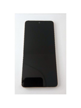 Pantalla lcd para Xiaomi Redmi Note 13 4G mas tactil negro con marco dorado calidad premium