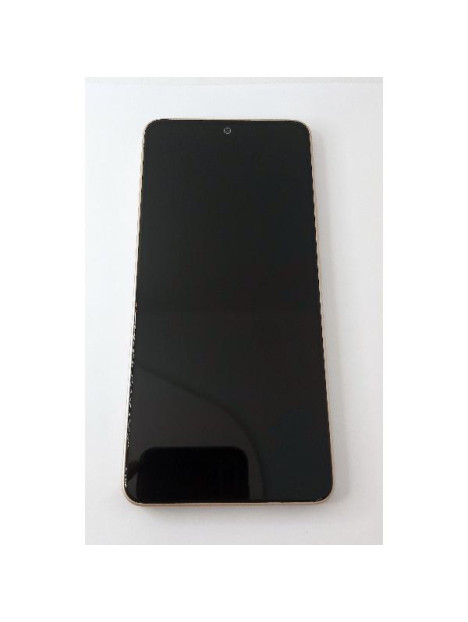 Pantalla lcd para Xiaomi Redmi Note 13 4G mas tactil negro con marco dorado calidad premium