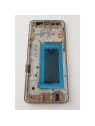 Pantalla lcd para Samsung Galaxy S9 G960F mas tactil negro con marco dorado calidad TFT