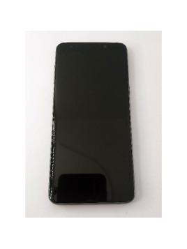 Pantalla lcd para Samsung Galaxy S9 G960F mas tactil negro con marco gris calidad TFT