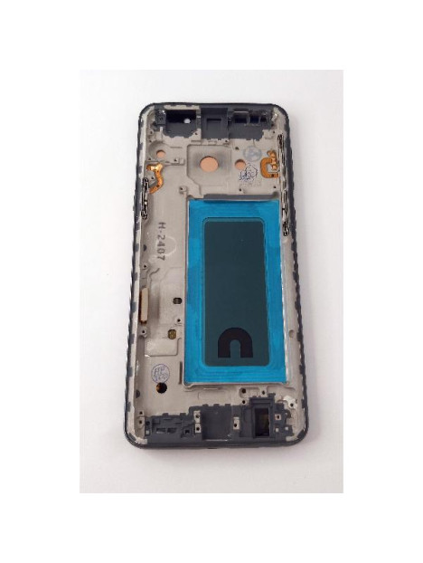 Pantalla lcd para Samsung Galaxy S9 G960F mas tactil negro con marco gris calidad TFT