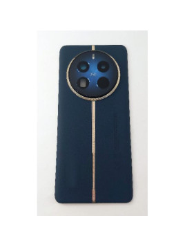 Tapa trasera o tapa bateria azul para Realme 12 Pro Plus 5G con cristal de camara calidad premium