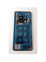 Tapa trasera o tapa bateria azul para Realme 12 Pro Plus 5G con cristal de camara calidad premium
