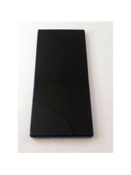 Pantalla lcd para ZTE Nubia Z60 Ultra NX721J mas tactil negro con marco azul calidad premium