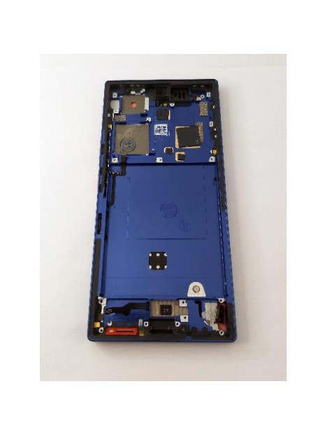 Pantalla lcd para ZTE Nubia Z60 Ultra NX721J mas tactil negro con marco azul calidad premium