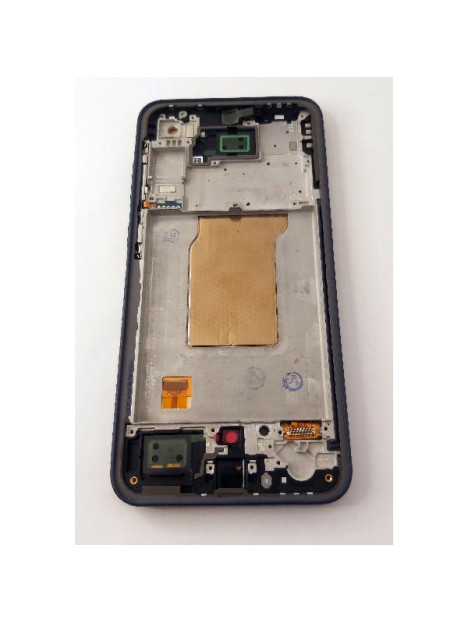 Pantalla lcd para Samsung Galaxy A35 mas tactil negro con marco negro calidad Oled