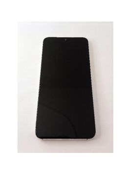Pantalla lcd para Samsung Galaxy S22 S901 mas tactil negro con marco plata calidad TFT
